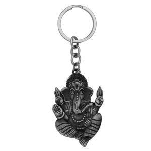 PAWSAM Lord Ganesh Keychain And Keyring