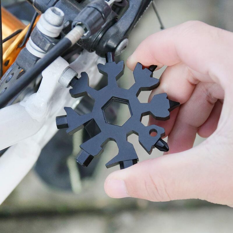 18-in-1 Snowflake Multi-Tool - Saker(Black) - Image 2
